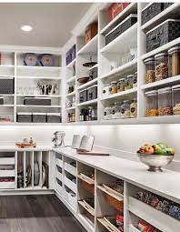 Under cabinet lighting pairs well with recessed lighting. Pin By Jorge Alejandro On Storage Ideas Kitchen Pantry Design Pantry Design Pantry Room