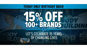 40% off on 12 month memberships and get your 13th month free at the bash. Bodybuilding Com Promo Code 15 Off Plus Another 10 Off