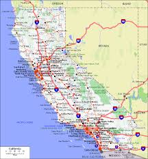 Mapa De California California Map California City California