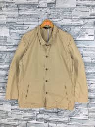 Eddie Bauer Field Jacket Medium Unisex Vintage 90s Eddie Bauer Workers Jacket Outerwear Casual Cotton Jacket Coat Field Jacket Outerwear Jackets Cotton Jacket