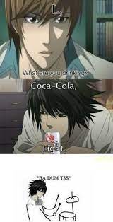 Death Note Memes Coca Cola Light Wattpad