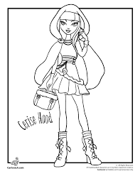 Ever After High Coloring Pages Ever After High Cerise Hood Cartoon Jr Ever After High Cerise Hood Coloring Pages