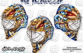 Viimeisimmät twiitit käyttäjältä pekka rinne (@pekkarinne35). Photo Pekka Rinne S New Mask Features A Facehugger From Alien Cbssports Com
