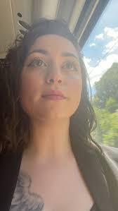 This is the face of a Very Nervous Girl