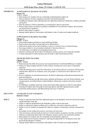 If you're a teacher or your're looking for a job as a professor this resume template is perfect for you. Reading Teacher Resume Samples Velvet Jobs