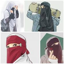 Di video kali ini aku membuat tutorial yaitu membuat kartun muslimah ala meme gitu. Gambar Kartun Animasi Muslimah Keren Cantik Lucu Dan Sedih Terbaru Kanalmu