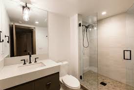 Glass showers are popular in small bathroom design. 20 Small And Sleek Condo Bathrooms Home Design Lover