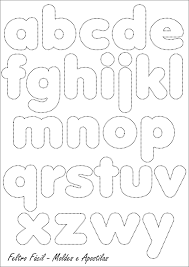Las letras son muy utilizadas ya sea para realizar tatuajes, cartelería, graffitis seleccionamos varios moldes de letras en mayúscula para trabajar los docentes en el aula, hacer. Molde Do Alfabeto Letras Em Feltro Modelos De Alfabeto Molde Letras Feltro