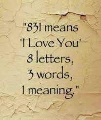 Well, that's what this website is designed for. 8 Letters 3 Words 1 Meaning I Love You Words Love You My Love