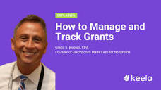 How to Manage and Track Your Nonprofit's Grants - YouTube
