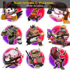 #tf2 #pokemon #wip #animationafter 5 days of drawing this, i finally got this part of the animation done! Team Fortress 2 Pokemon Edition Team Fortress 2 Sprays