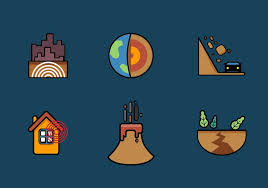 The best selection of royalty free earthquake icon vector art, graphics and stock illustrations. Vector Earthquake Icon Set 137727 Shapes Free Download Icon Set Free Icon Set Vector Illustration People