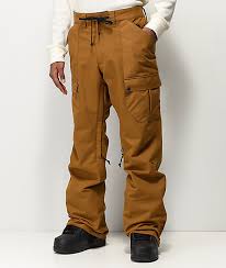 Airblaster Freedom Grizzly Cargo Khaki 10k Snowboard Pants