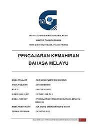Sila nyatakan jawatan yang dipohon di bahagian atas sebelah kiri sampul surat. Assignment Kemahiran