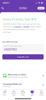 Cash app referral codes is a unique code which is made up of numbers, letters. Dosh Referral Code Referralcodes