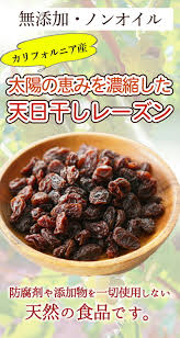 レーズン 無 添加