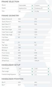 Road Bike Sizes Online Charts Collection