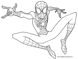 Such as png, jpg, animated gifs, pic art, logo, black and white, transparent, etc. Miles Morales Spiderman Coloring Sheets Novocom Top