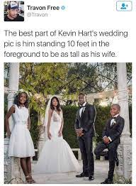 Kevin hart was born on july 6, 1979 in philadelphia, pennsylvania, usa as kevin darnell hart. Wedding Photo Kevin Hart Know Your Meme