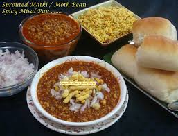 Then add the salt, turmeric, red chili powder, garam. Gayathri Pai S Food Bytes Spicy Misal Pav