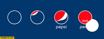 But in 1886 the first logo was not so colorful and meaningful. Pepsi Logo Evolution Peel Off Coca Cola Starecat Com