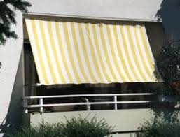 Machen sie sich ein bild in einem showroom oder bestellen sie sich gleich ein muster! Balkon Sonnensegel 270x140 Cm Sonnenschutz In Seilspanntechnik Heimfux De