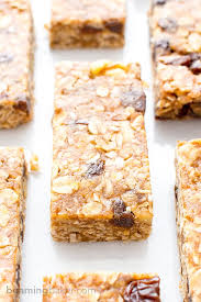 Substitute 1 cup mixed or single toasted roughly chopped nuts and whole seeds for 1 cup of. No Bake Oatmeal Raisin Granola Bars Vegan Gluten Free Beaming Baker