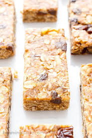 Why two granola bar recipes? No Bake Oatmeal Raisin Granola Bars Vegan Gluten Free Beaming Baker