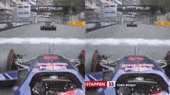 Most people have observed the safety car didn't deploy right away, but the fact that massi closed the pit lane, and then waited to deploy the safety car while stroll is broadside to traffic, is incredibly dangerous. Top 30 Verstappen Crash Gifs Find The Best Gif On Gfycat