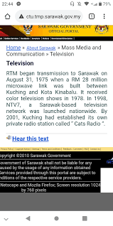 Radio sarawak with serangkap wisdom says that the air resounded through radio broadcasts on june 7, 1954, began the moment the history of broadcasting in the state. Didn T Know That Ntv7 Was Originally Owned By Sarawakian Malaysia