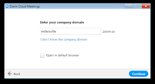 Logging In To The Zoom Client Instructional Technology Resources Wiki Mu