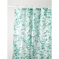 Free returns high quality printing fast shipping. Green And White Leaf Print Fabric Shower Curtain Home George
