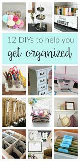Home Organization Crafts And Projects These Clever Budget Diy Ideas Will Help You Stay Organized From The Bed Home Organization Diy On A Budget Diy Home Decor