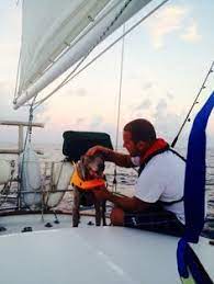 Going Potty While Under Way Gunner Was Very Stubborn And Did Not Want To Relieve Himself For Over 24 Hours As W Liveaboard Sailboat Kayak Boats Kayaking Tips