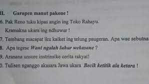 Tembang macapat yaiku tembang ing tlatah jawa singa paungerane ono telu, yaiku guru gatra, guru lagu lan guru wilangan. Tembang Macapat Iku Kaiket Paugeran Masnurul