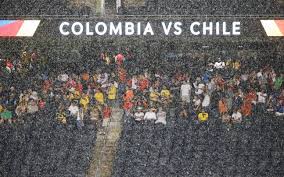The countdown to qatar 2022 is on! Copa America Semifinal Chile Vs Colombia Delayed By Chicago Storms Sports News