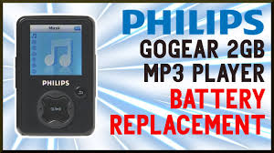 Need more videos like this subscribe and comment below philips gogear mix 4gb. Philips Gogear 2gb Mp3 Player Battery Replacement Youtube