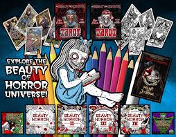 The beauty of horror 5: News Watch The Bestselling Beauty Of Horror Coloring Book Series Expands In 2020 With New Books And Merchandise From Idw Comic Watch