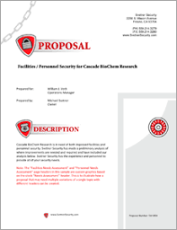 free security proposal template