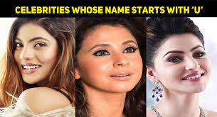 This list of female celebrities is loosely sorted by popularity. Top 15 Successful Bollywood Actors Whose Name Starts With U Latest Articles Nettv4u