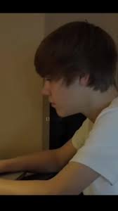 Justin in Bubble Letters