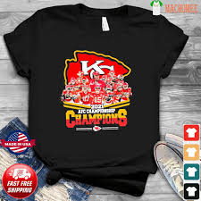 Bills chiefs fight after josh allen throws ball at chiefs player | bills vs chiefs afc championship. Kansas City Chiefs Afc Championship 2021 Champions Gift T Shirt Hoodie Sweater Long Sleeve And Tank Top