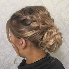 Dutch braided half up bun Pin On Hairstyles