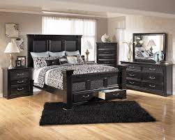 No need to worry about matching your furniture pieces, because your bed set is already perfectly coordinated. 30 Inspiration Picture Of Black Bedroom Furniture Black Bedroom Furniture Ashley Furniture Master Bedroom Set Black Bedroom Furniture Set Bedroom Sets Queen
