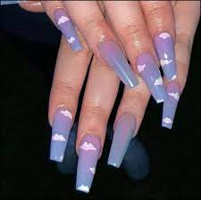 Nonetheless, if you still feel unsure about just using ordinary acrylic paint, there are many nontoxic acrylic nail paints available online. 123 Nail Designs And Ideas For Coffin Acrylic Nails Page 46 Myblogika Com Ombre Acrylic Nails Fire Nails Pretty Acrylic Nails