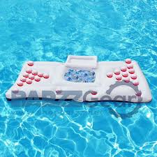 Inflatable Float Pong Table 5 6x3ft Beer Pong Tables Giant Beer Pong Floating Beer Pong Table