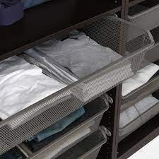 Check spelling or type a new query. Komplement Mesh Basket With Pull Out Rail Dark Grey Ikea