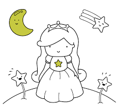 These princess coloring pages with long flowing gowns, unicorns and a handsome prince would make their dream more exciting. Princess Coloring Pages For Kids