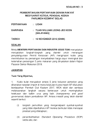Perintah duti kastam 2017 mengandungi 1,218 mukasurat, yang mana menjelaskan duti import setiap jenis barangan. Par14p2m3 Soalan Lisan 3 Pdf Parliamentary Documents
