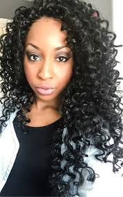 This edgy angled bob spices things up with a pop of color in the bangs and a very detailed razor cut. 34 36us 7a Malaysian Curly Hair 3 Bundles Deep Wave Malaysian Virgin Hair Human Hair Extension Virgin Malaysian Loose Curly Hair Weave Curly Hair Weaves Hai Curly Crochet Hair Styles Crochet Braids Hairstyles